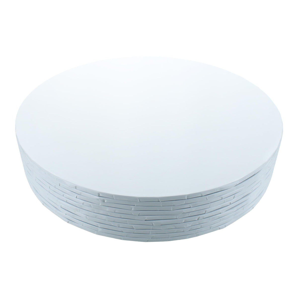 Culpitt Black 10" Masonite Cake Board | Extra Strong, Round, 5mm Thick