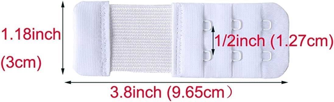 Women's Bra Extender 3 Hook Soft and Comfortable Bra Extension Strap