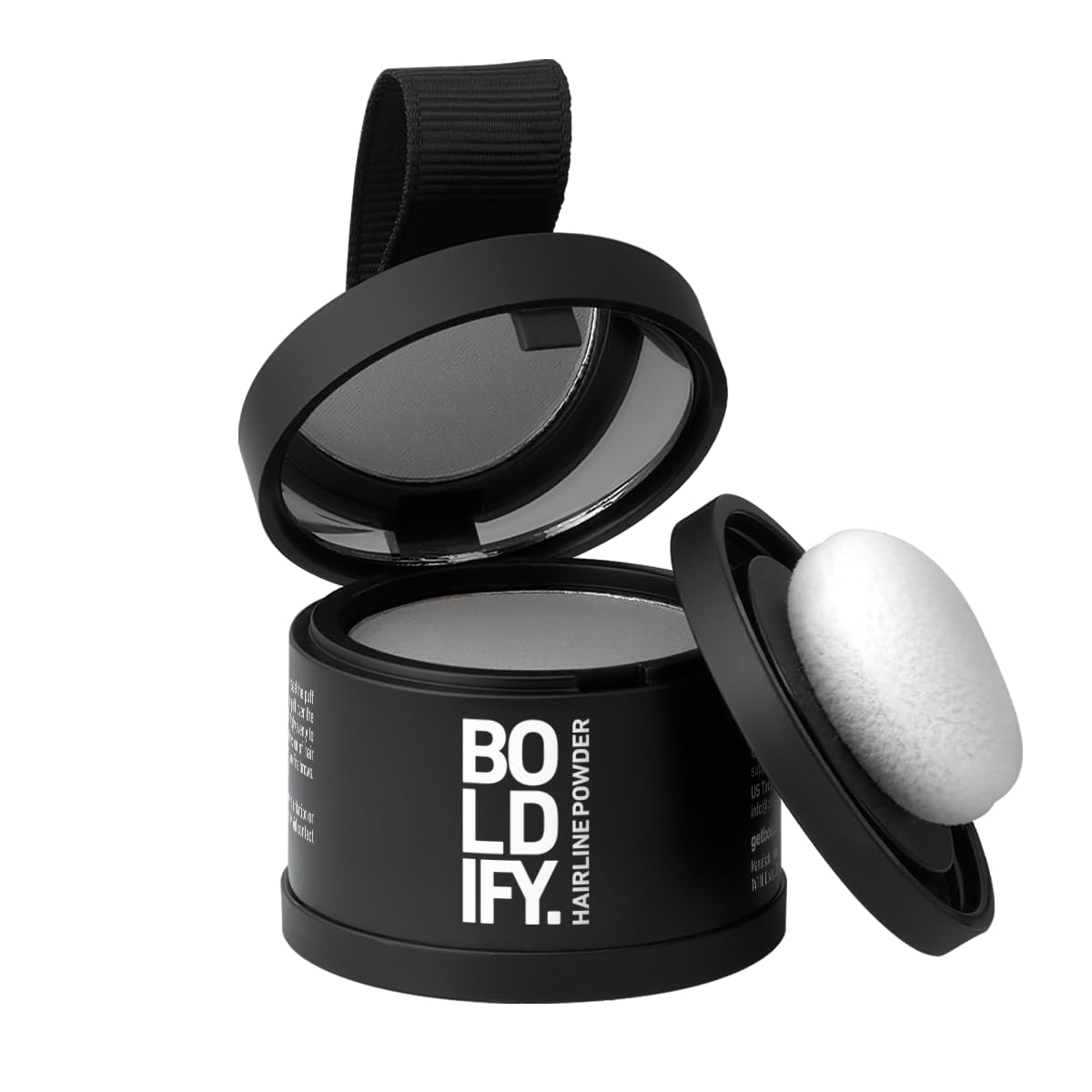 Boldify Hairline Powder, Root Touch Up Hair Color - Light Brown 10g