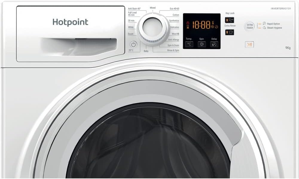 Hotpoint NSWF 946 W UK 9kg 1400rpm Anti-stain Washing Machine - White