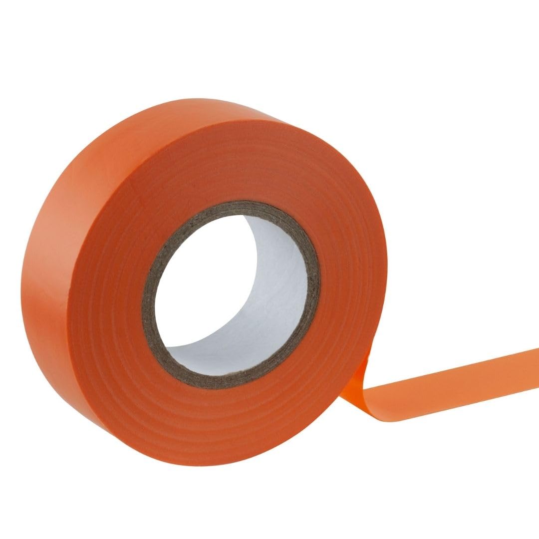 Gocableties Grey Electrical Tape, 19mm x 20m, Strong Self-Adhesive PVC Insulation Tape for Insulating, Repairing and Protecting Electrical Wires, 2 Rolls