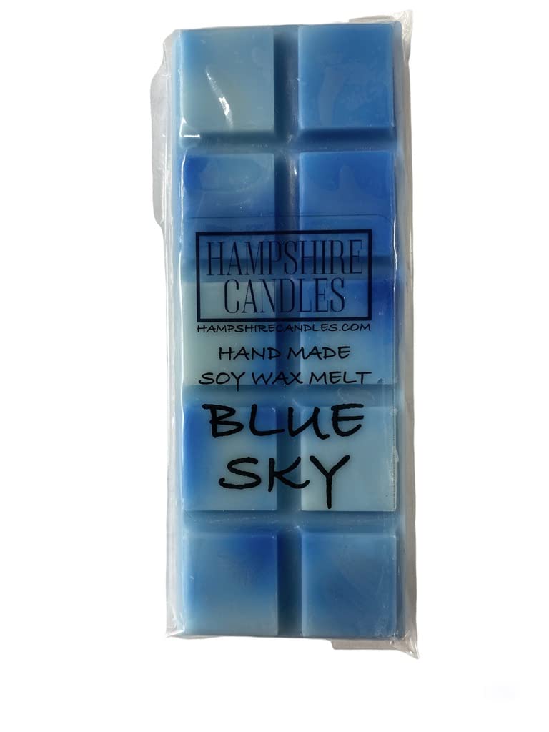 White Patchouli Wax Melts | Highly Scented | Eco Soy Wax, Vegan and Cruelty Free | Handmade Snap Bar