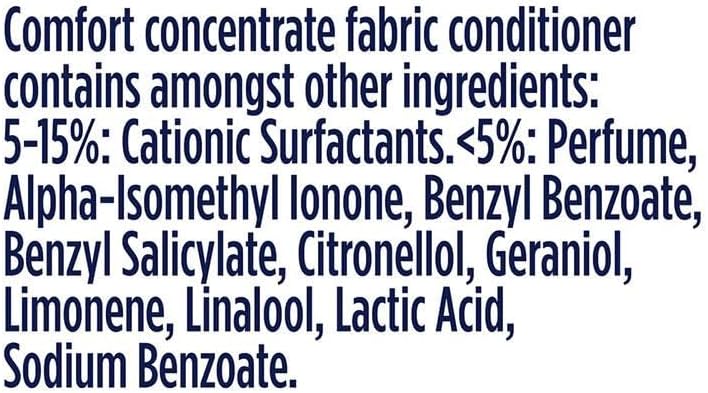 Comfort Creation Concentrated Fabric Conditioner with 100 Days of Long Lasting Fragrance and Softness Intense Liquid Fabric Softener 30 Washes, 900 ml (Waterlily & Lime, Buy 4)