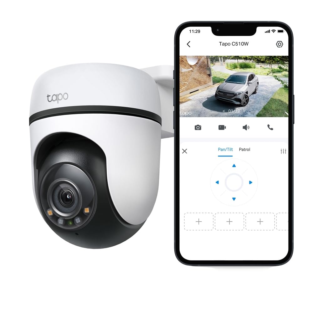 Tapo TC90 KIT 2K 3MP Solar Pan/Tilt Outdoor Security Camera Wireless