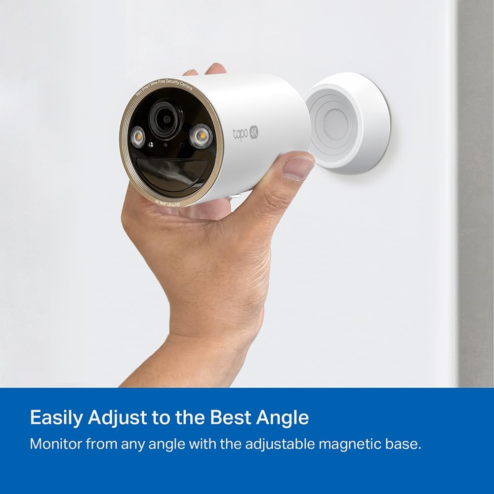 Tapo 2K QHD Wireless Indoor/Outdoor Smart Security Camera