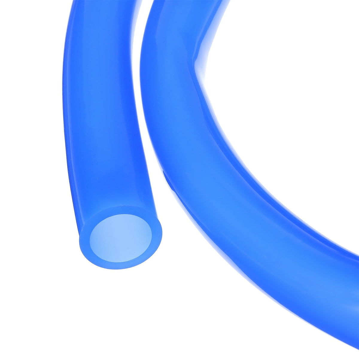 3.3ft Silicone Tubing 4mm ID 6mm OD Clear Industrial Plastic Tubing Pure Silicone Hoses for Pump Siphoning Draining Irrigation Brewing, 1/4"
