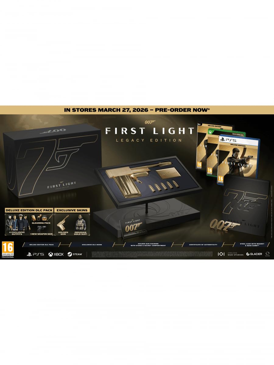 007 First Light Mask Collector's Edition (Playstation 5)
