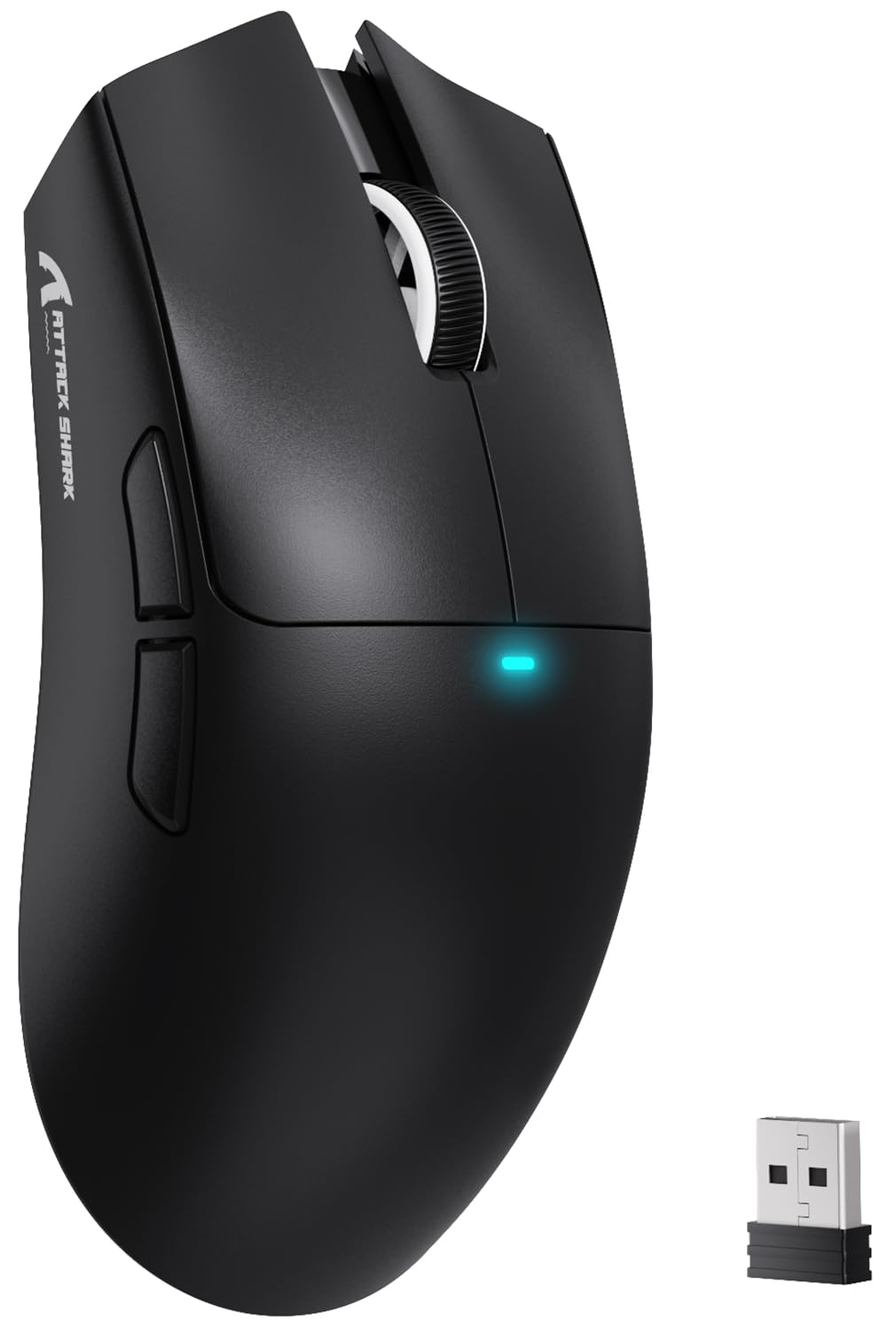 ATTACK SHARK X11SE Wireless Gaming Mouse, 63g Superlight With PixArt PAW3311 Sensor, 22000 DPI, Tri-Mode BT/2.4Ghz/Wired, 1000Hz Polling rate, 300mAh Battery, Dual Driver, for PC/PS/Mac (Berry Red)