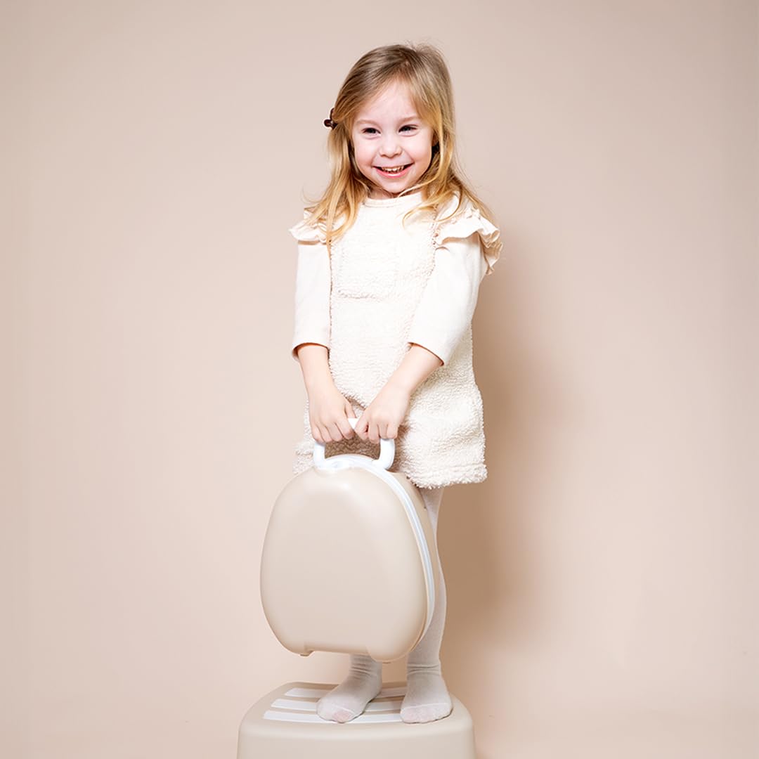 My Carry Potty - Travel Potty, Award-Winning Portable Toddler Toilet Seat for Kids to Take Everywhere (Ladybird)