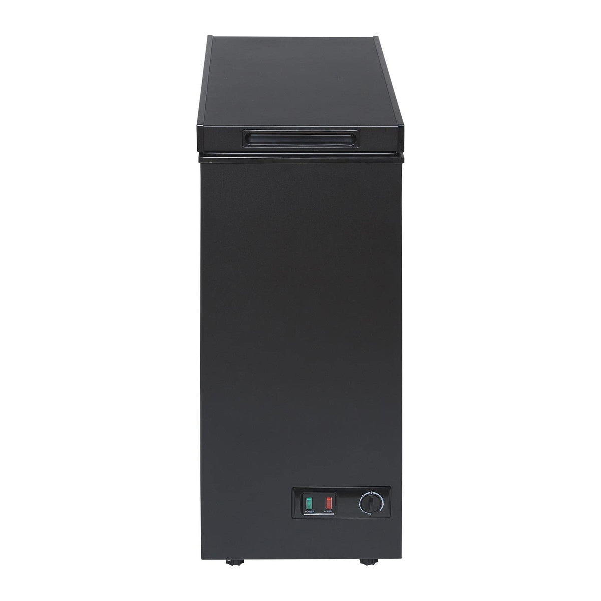 SIA Chest Freezer 53L, Removable Wire Basket, Slimline, Black, CHF60B