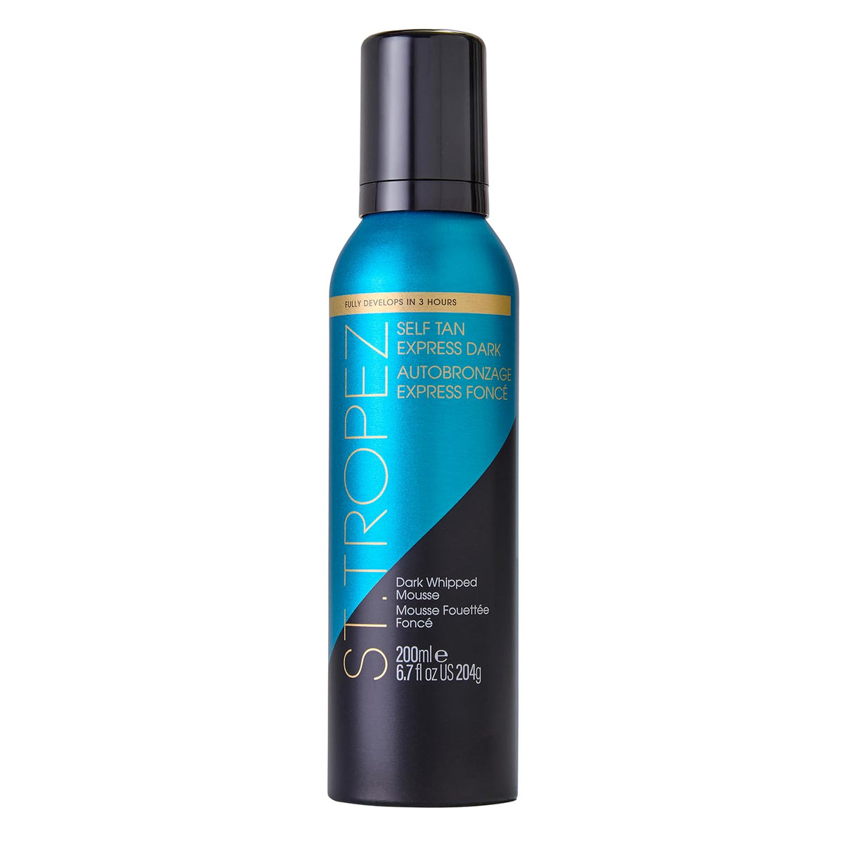 St.Tropez Self Tan Express Mousse, Fast Acting Fake Tan, Develops in 1-3 Hours, Streak-Free Finish, Vegan, Natural & Cruelty Free, 200 ml