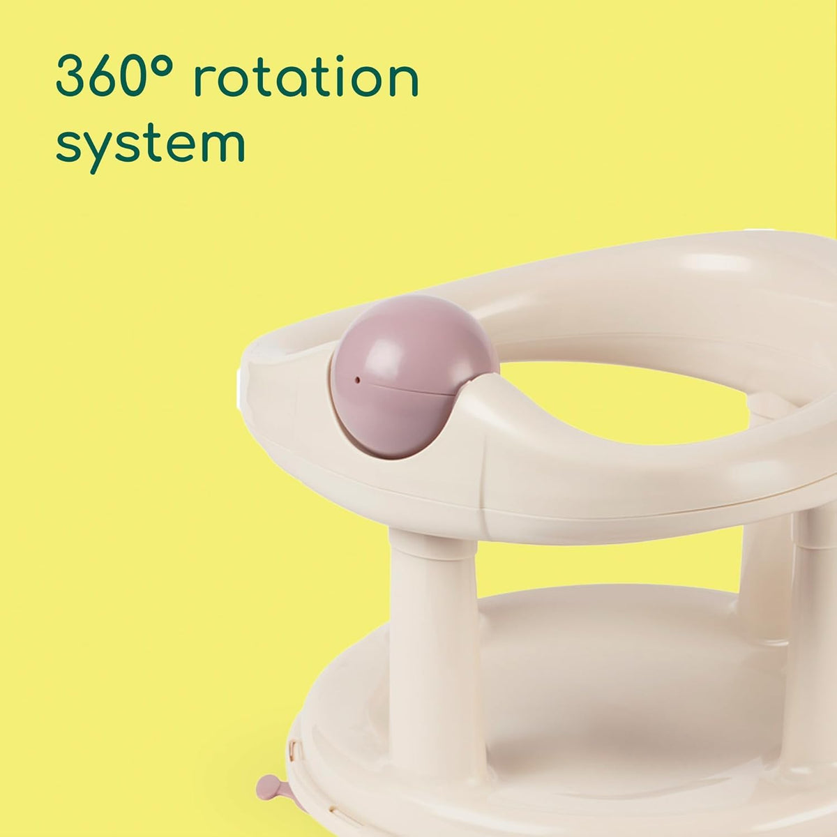 Bebeconfort Playful Swivel Baby Bath Seat, 0–10 kg, Blue