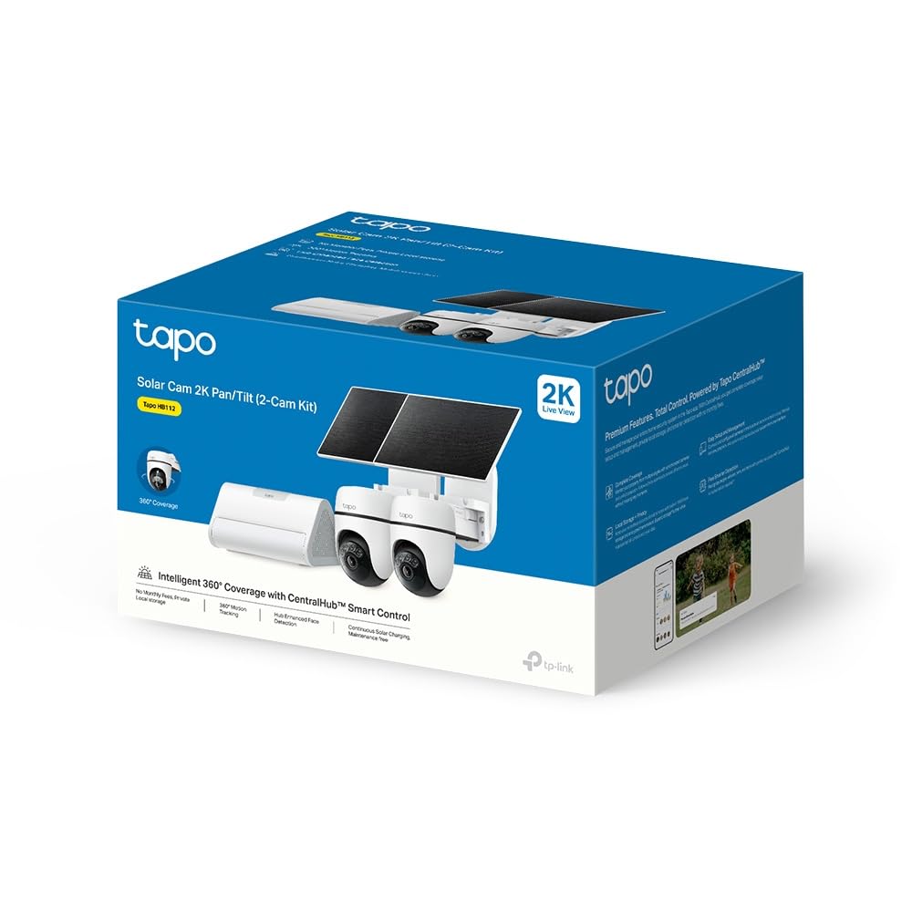 Tapo TC82 2K Battery Outdoor Security Camera Wireless