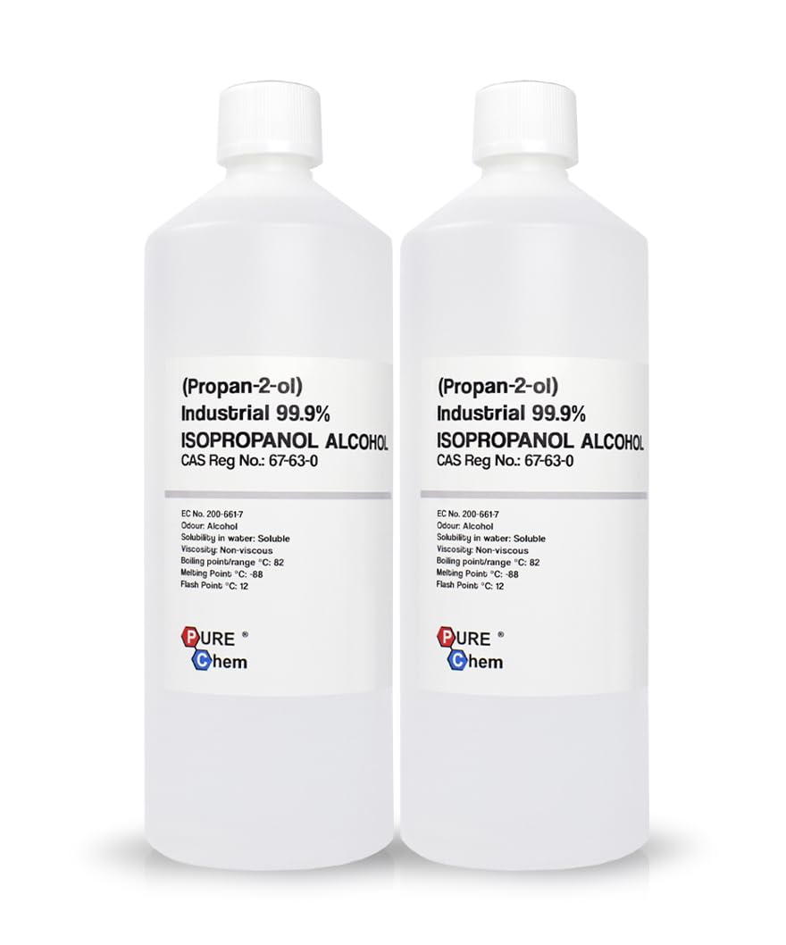 Pure Chem Isopropyl Alcohol Isopropanol IPA Rubbing Alcohol Cleaning 99.9%