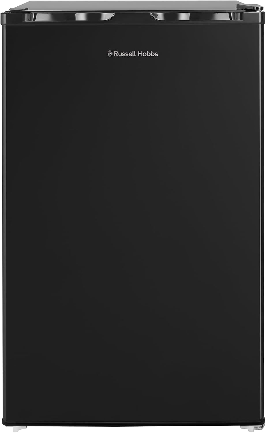 Russell Hobbs 60L Freestanding Undercounter Freezer in Black, 48cm Wide, 4-Star Freezer Rating, With Adjustable Feet & Reversible Door, Manual Temperature Control and 3 x Drawers, RH85UCFZ482E1B