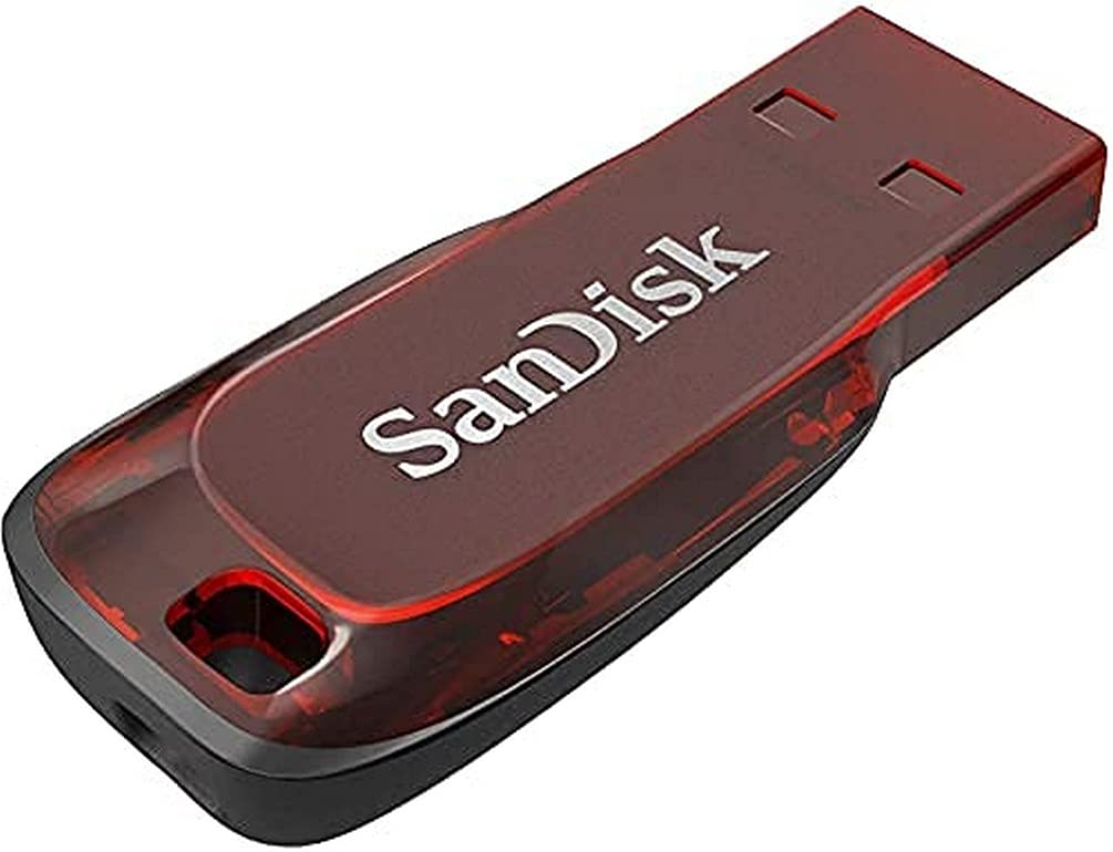 SanDisk 128GB Cruzer Blade USB 2.0 Flash Drive