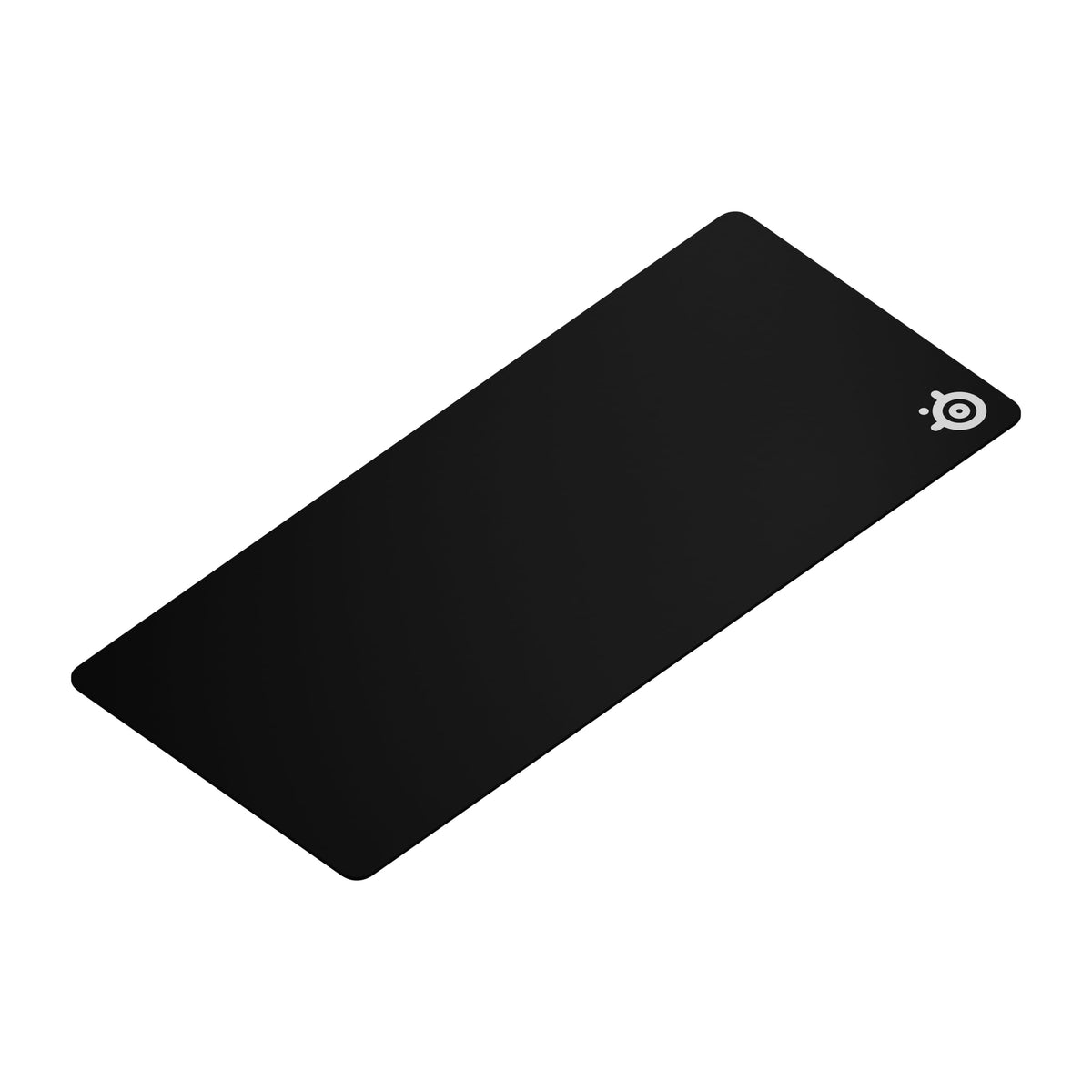 SteelSeries QcK Edge Cloth Gaming Mouse Pad - Never-fray Stitched Edges - Optimized For Gaming Sensors - Size L (450 x 400 x 2mm) - Black
