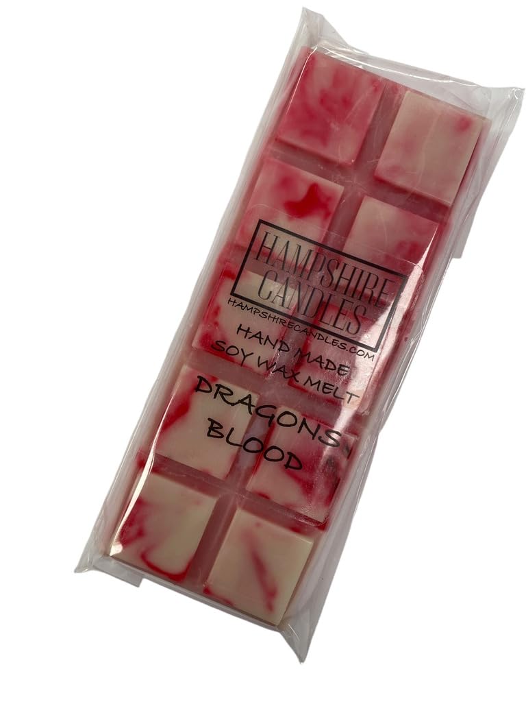 Dragons Blood Wax Melts | Strong Scented | Soy Wax | Handmade Snap Bar | (1 Bar)