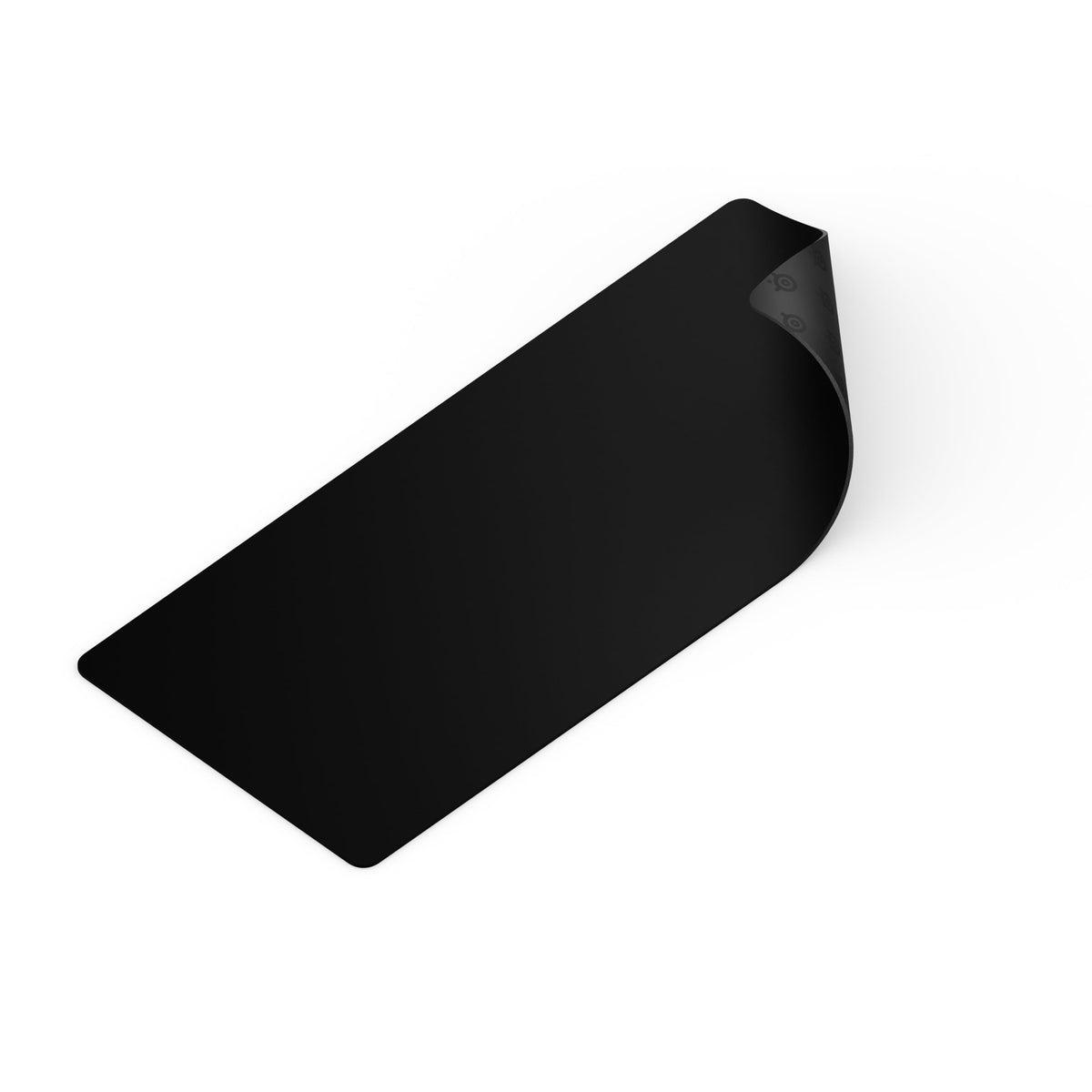 SteelSeries QcK Edge Cloth Gaming Mouse Pad - Never-fray Stitched Edges - Optimized For Gaming Sensors - Size L (450 x 400 x 2mm) - Black