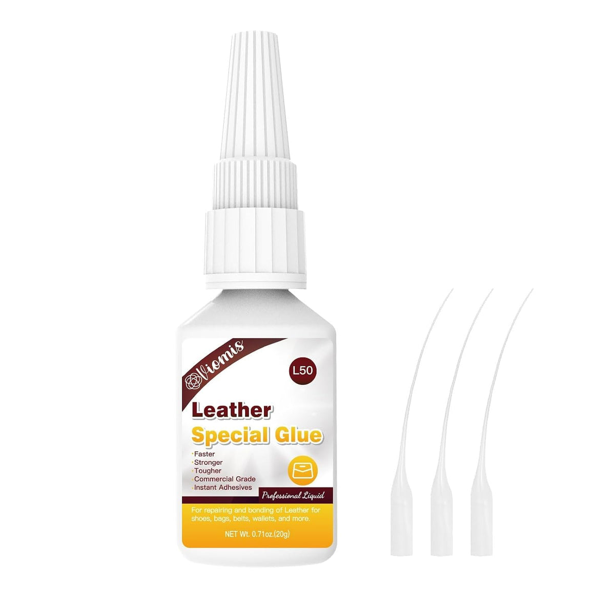 20g Leather Glue, Special Fabric Adhesive for Leather Craft, Shoe Repair