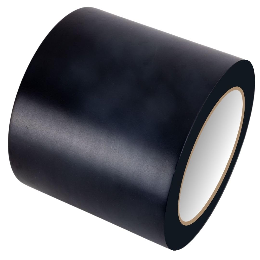 GTSE 50mm x 5m Black Anti Slip Tape, High Traction, Strong Grip Abrasive, Non Skid Tape for Indoor/Outdoor Use, Tread Warning Tape