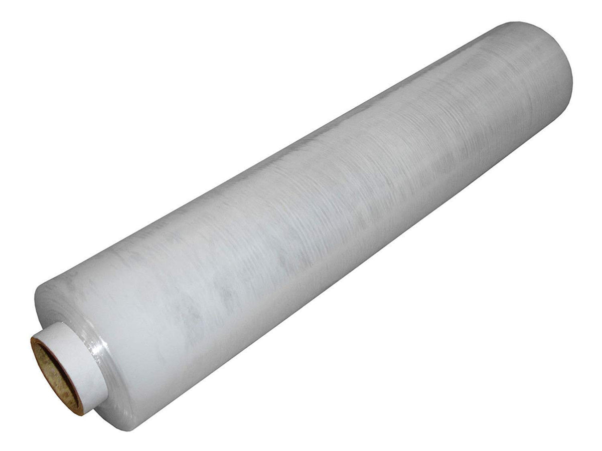 Heavy Duty Strong Pallet/StretchWrap/Shrink Wrap Packaging Cling Film - 400mm x 220m Pallet Stretch Wrap for Moving Home, Furniture, Luggage and Parcel (Black ‎40cm x 220m (STD CORE))