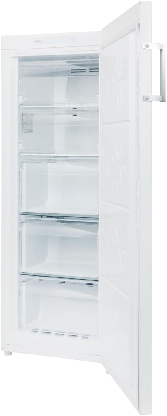 Willow WTF166W 166L Total No Frost Freestanding Tall Freezer 4* Rating Automatic Defrost Reversible Door Quiet White