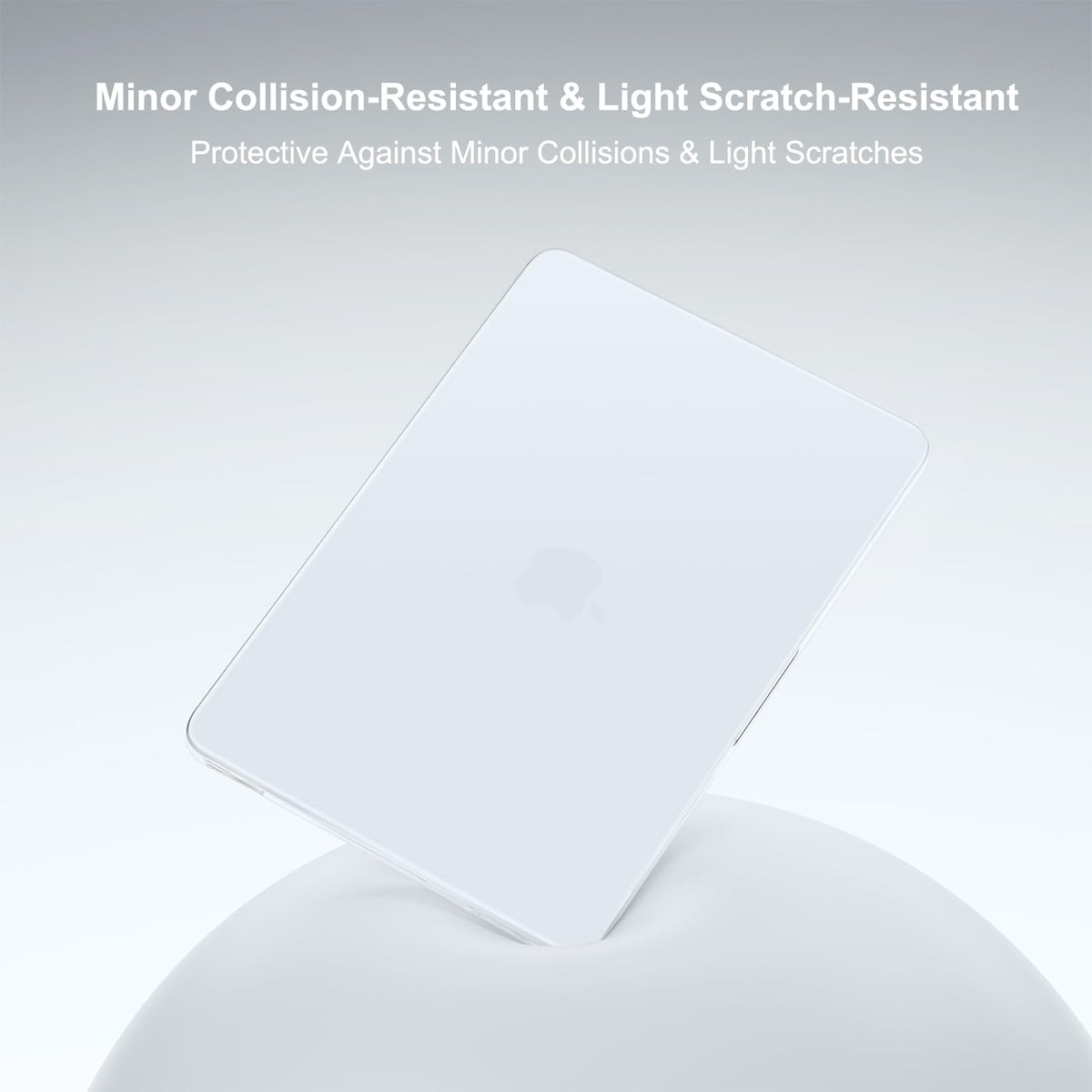 MOSISO Compatible with MacBook Air 13 inch Case M5-M2, Crystal Clear