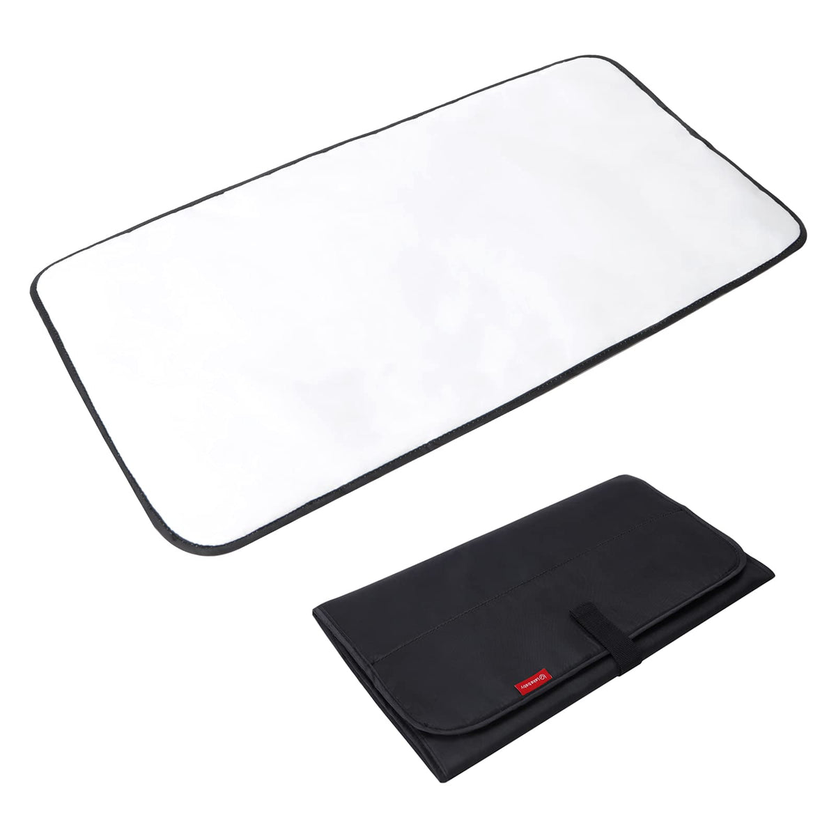 Lekebaby Foldable Travel Changing Mat Portable Baby Change Mat, Grey