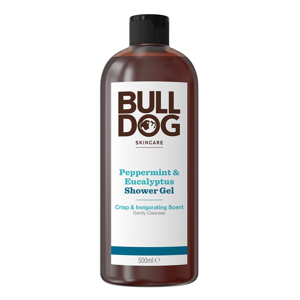 BULLDOG SKINCARE Lemon & Bergamot Shower Gel for Men, 500ml