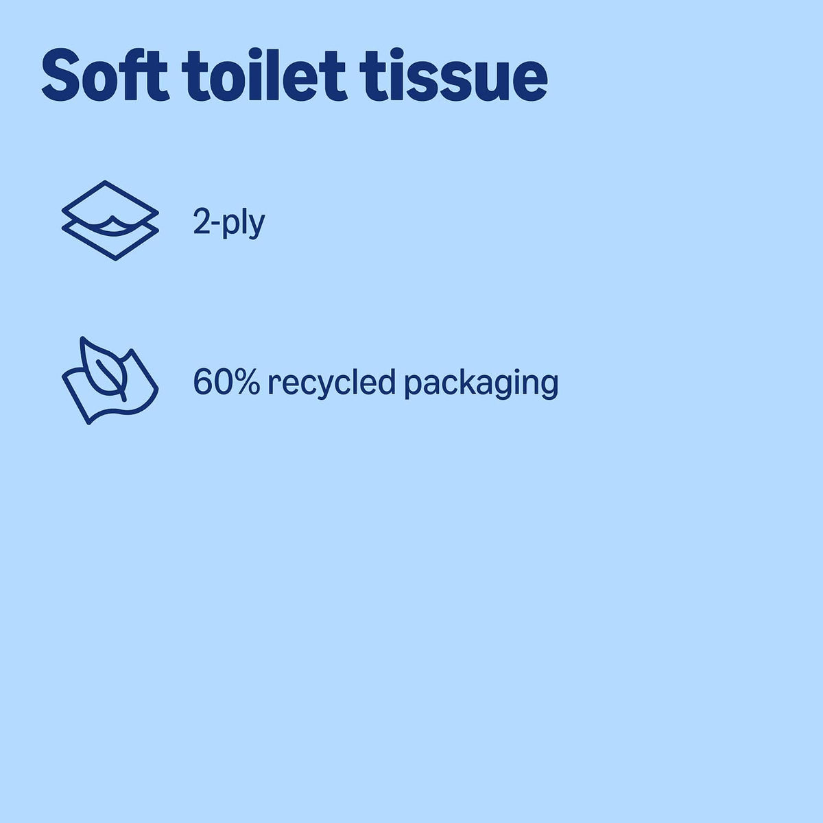 by Amazon Soft Toilet Tissue, 2-Ply, 45 Rolls (5 Pack of 9), 200 Sheets per Roll