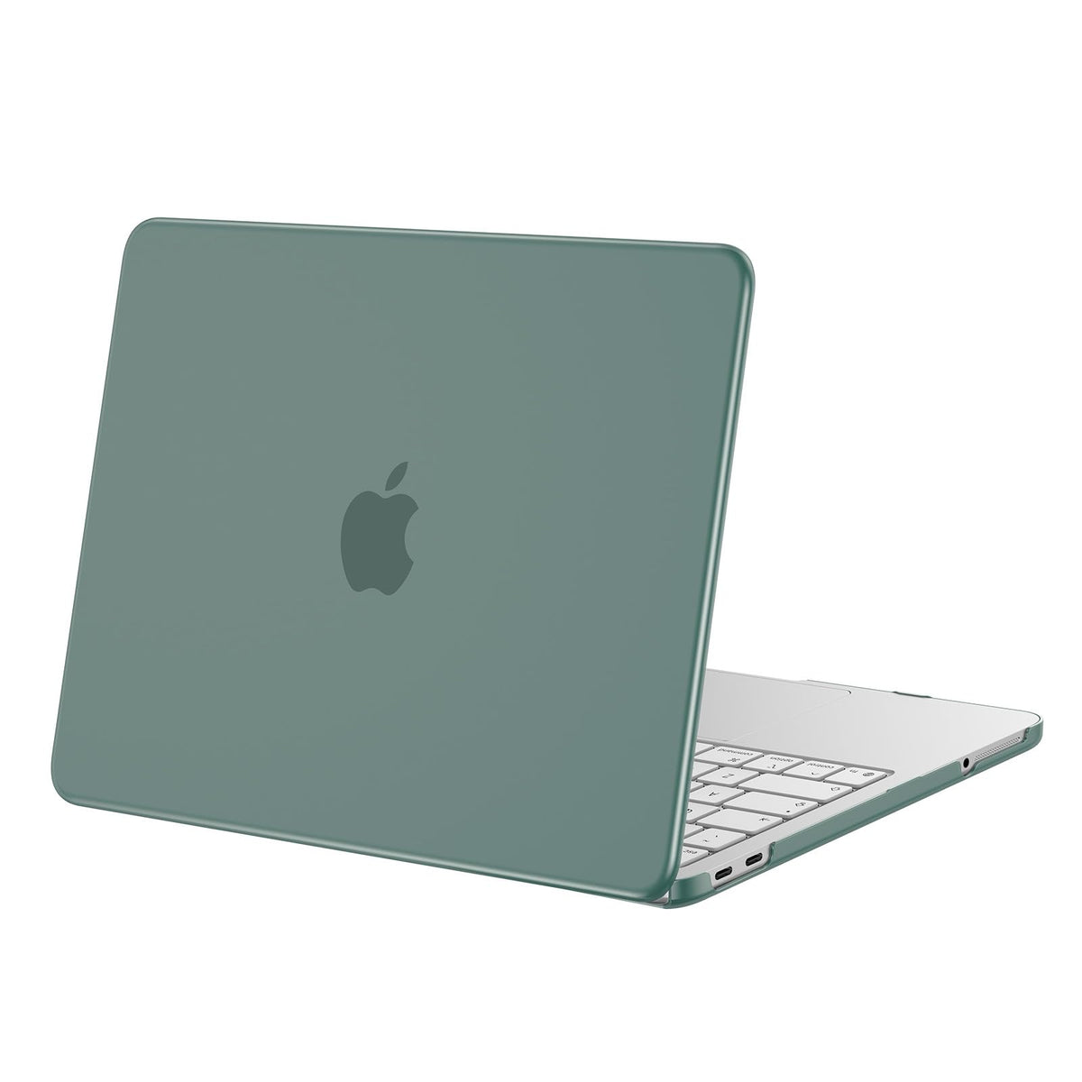 MOSISO Compatible with MacBook Air 15 inch Case 2026, Antique Green