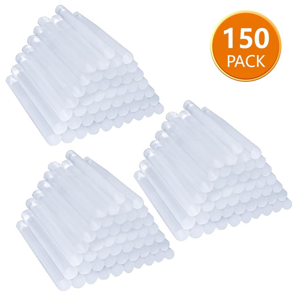 ANSIO Hot Glue Sticks for Hot Glue Gun, SGS Approved, 100 pcs - 7mm x 100mm