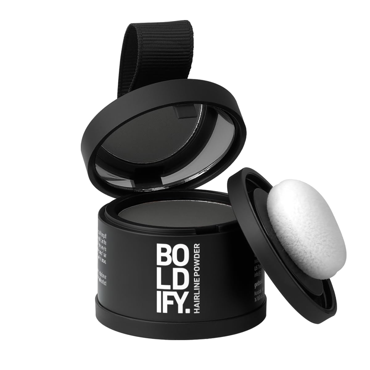 Boldify Hairline Powder, Root Touch Up Hair Color - Light Brown 10g