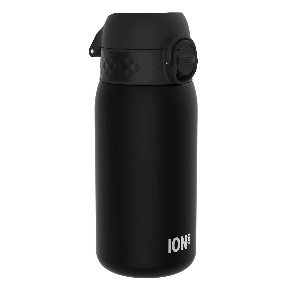 ION8 Kids Water Bottle, 350 ml/12 oz, Leak Proof, Easy to Open, Secure Lock, Dishwasher Safe, Carry Handle, Hygienic Flip Cover, Easy Clean, Odour Free, Rose Pink