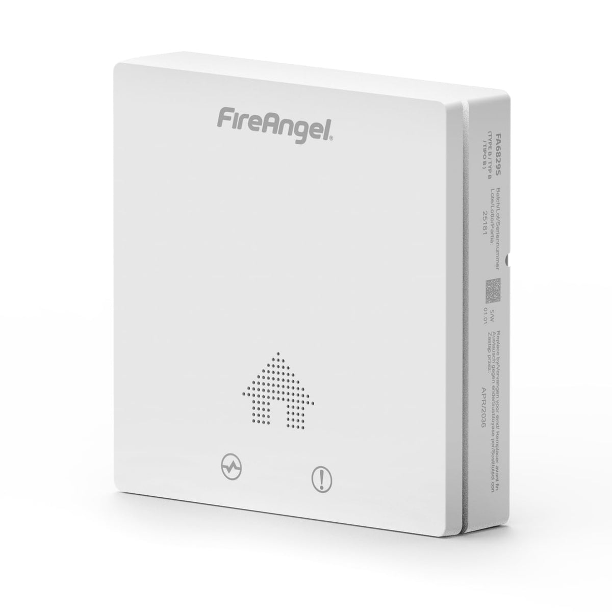 FireAngel FA3820 Portable Carbon Monoxide Detector/Alarm, 10 Year Battery