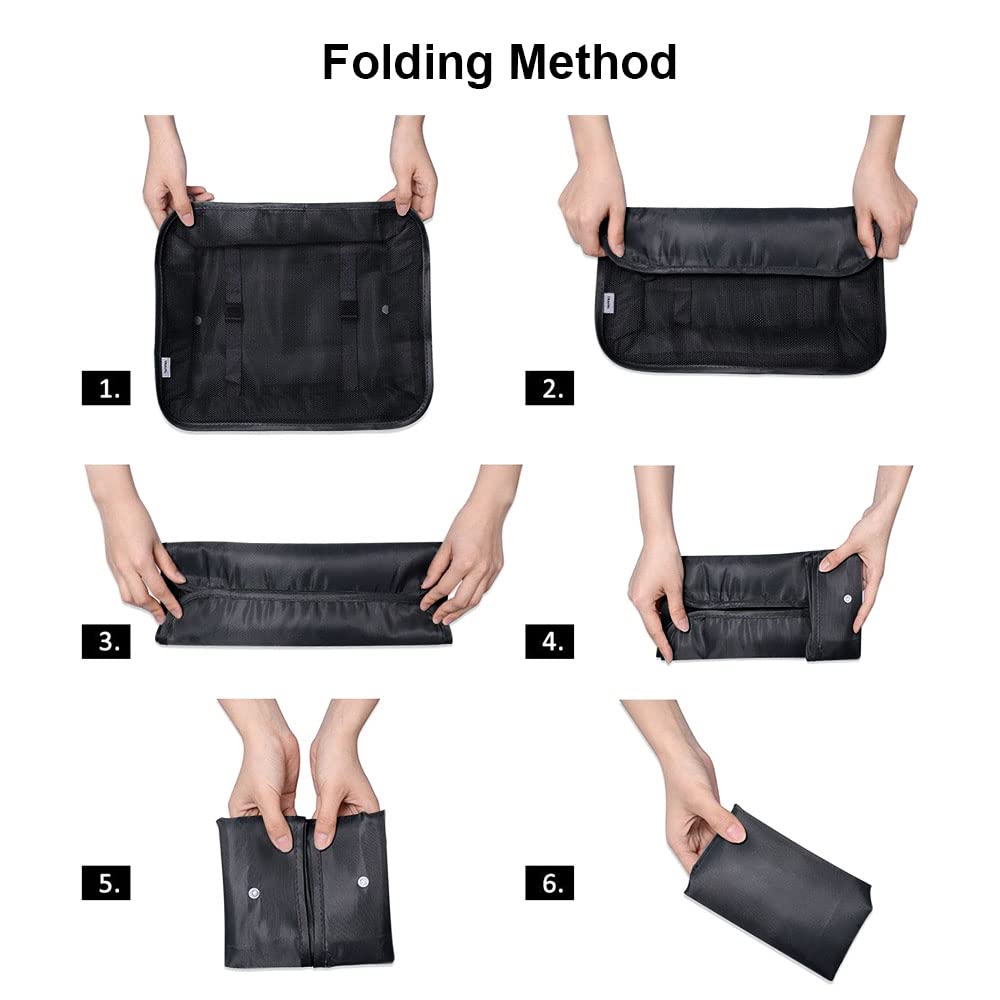 OSDUE Packing Cubes for Suitcase, 8PCS Thickening Travel Organiser Packing Bags Lightweight Travel Accessories Organizers Essentials Clothes Shoes Cosmetics Toiletries Storage Bags