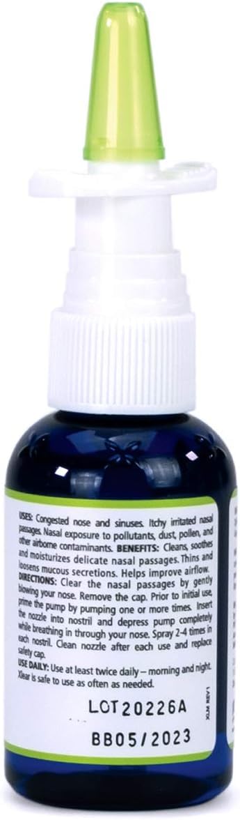 Xlear Natural Nasal Spray with Xylitol, 45 ml (Pack of 1)
