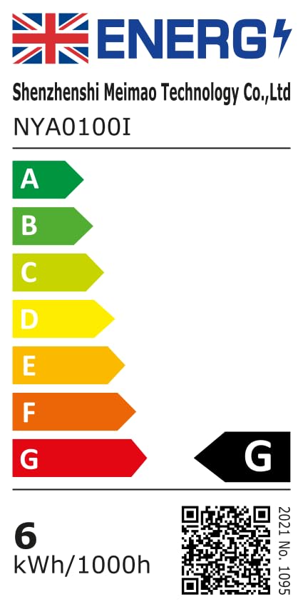 Ollny Fairy Lights Mains Powered 20m 200 LED Outdoor String Plug Remote