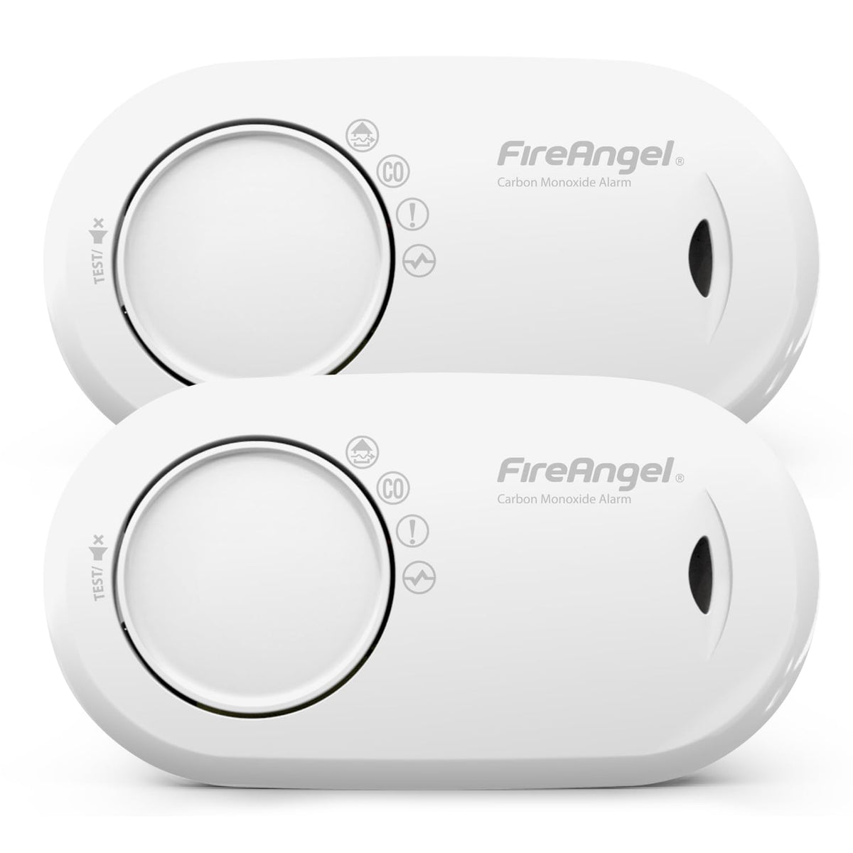 FireAngel FA3820 Portable Carbon Monoxide Detector/Alarm, 10 Year Battery