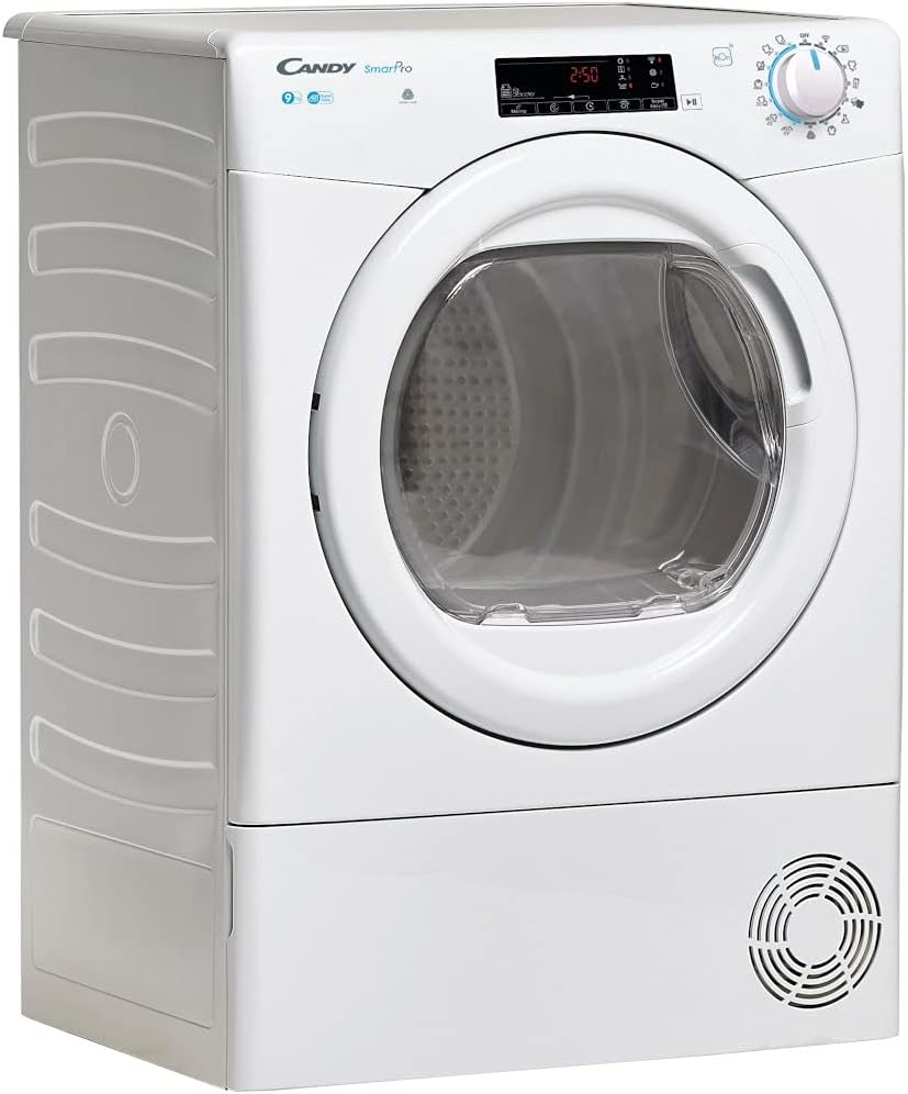 Candy CSOEC10TG 10kg Freestanding Condenser Tumble Dryer, Sensor Dry, WiFi, White [Energy Class B]