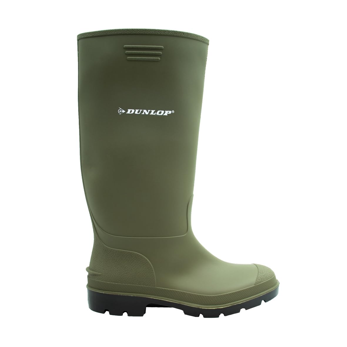 DUNLOP Pricemastor – Classic Waterproof Wellies for Men and Women – Lightweight and CE Certified – Durable PVC Wellies for Work & Leisure – Black – UK Sizes 2.5 to 13