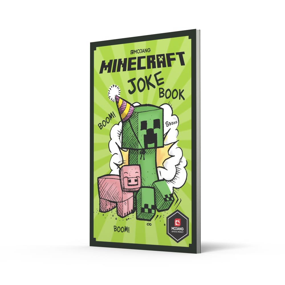 Minecraft Joke Book: An official illustrated Minecraft children’s joke book – perfect for funny kids who are into video games aged 7, 8, 9, 10 and 11!