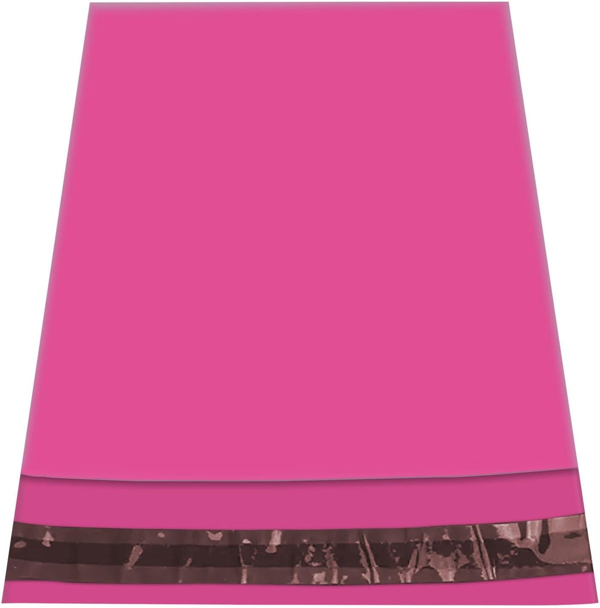 Hot Pink Mailing Bags, iSOUL 50 Pcs Shipping Poly Postal Self Seal Bags in Size 10 x 14 Inch Size Small Mailing Bags Postage Packaging Bags 254mm to 356mm