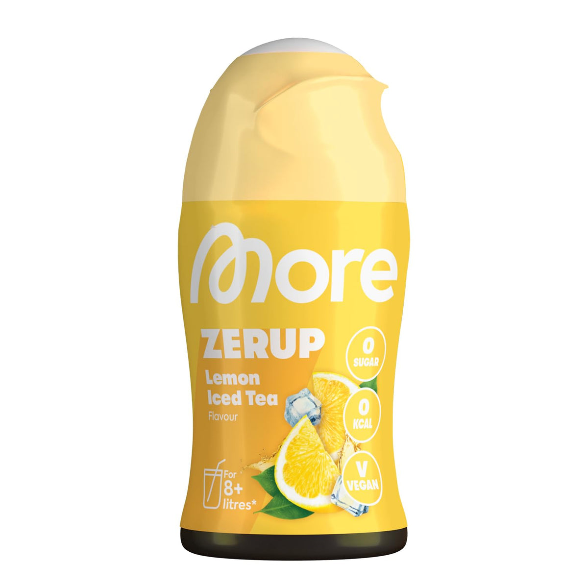 MORE Zerup, Zero Calorie Syrup with Real Fruit Extracts, Peach Iced Tea