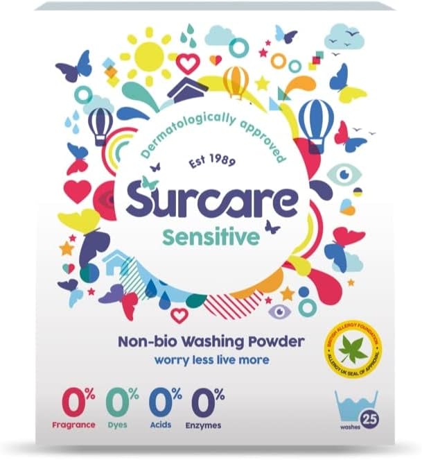 Surcare - Sensitive Non Bio Washing Powder