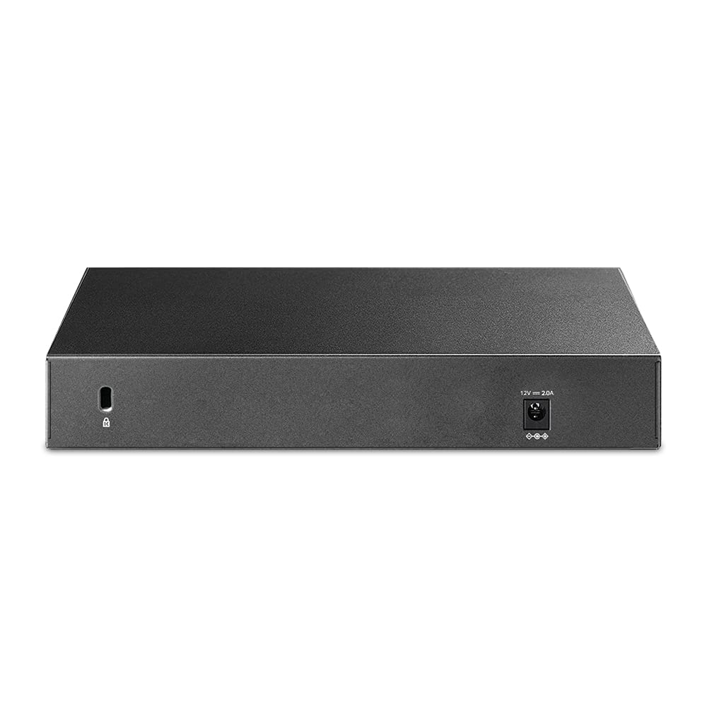 TP-Link TL-SG105S, 5 Port Gigabit Ethernet Network Switch, Ethernet Splitter, Hub, Desktop and Wall-Mounting, Sturdy Metal, Fanless, Plug and Play, Energy-Saving