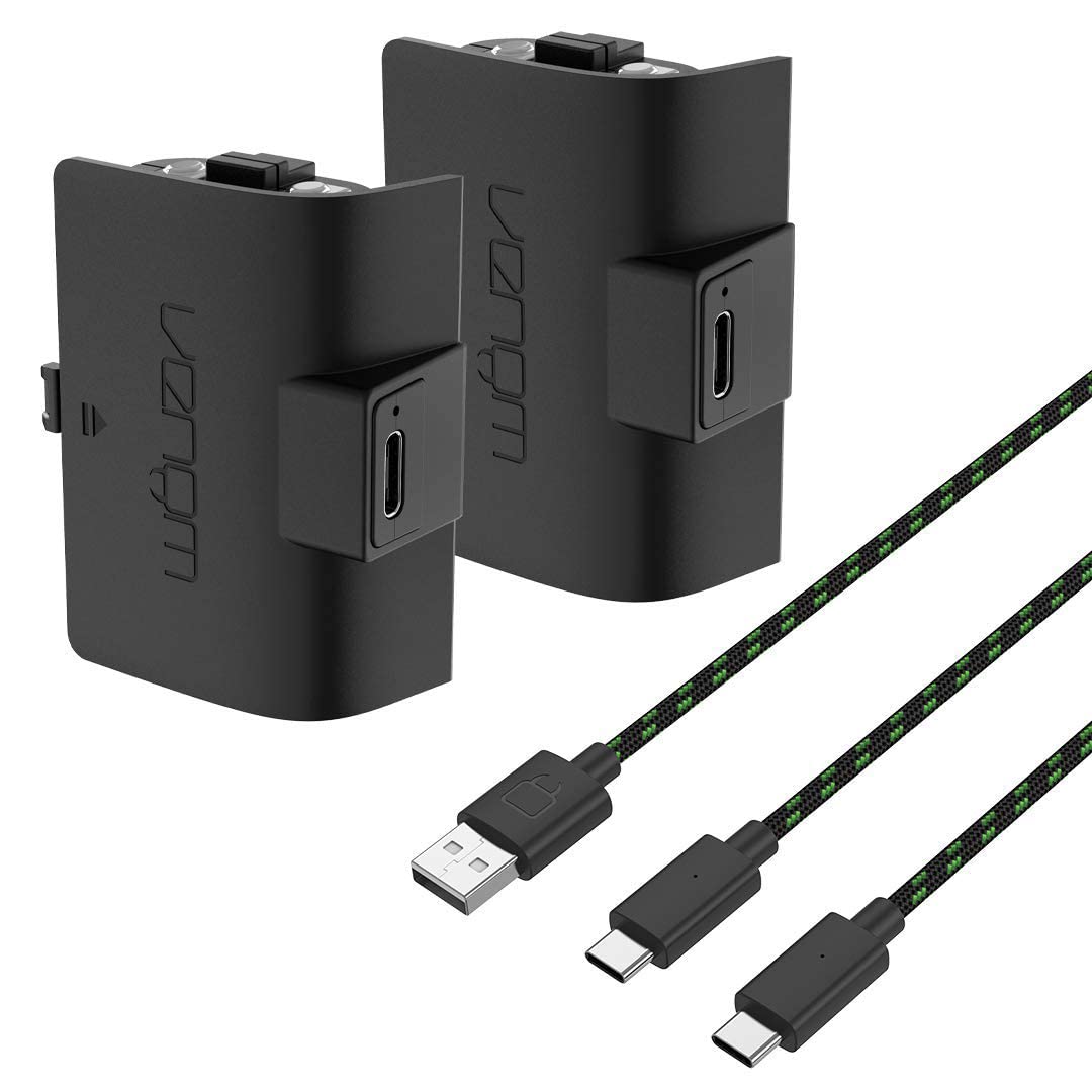 Venom Rechargeable Battery Twin Pack - White (Xbox Series X & S/Xbox One)