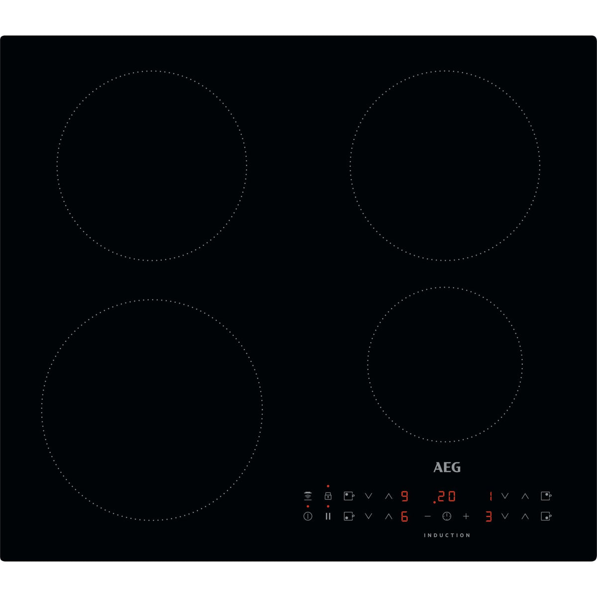 AEG Induction Hob IKB64401FB, 59 cm, 4 Zones