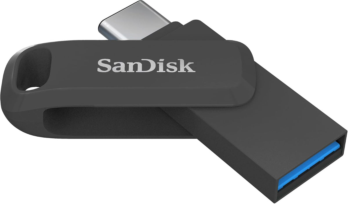SANDISK Ultra Dual Drive Go 128GB, USB-C & USB-A, Up to 400MB/s Read Speeds